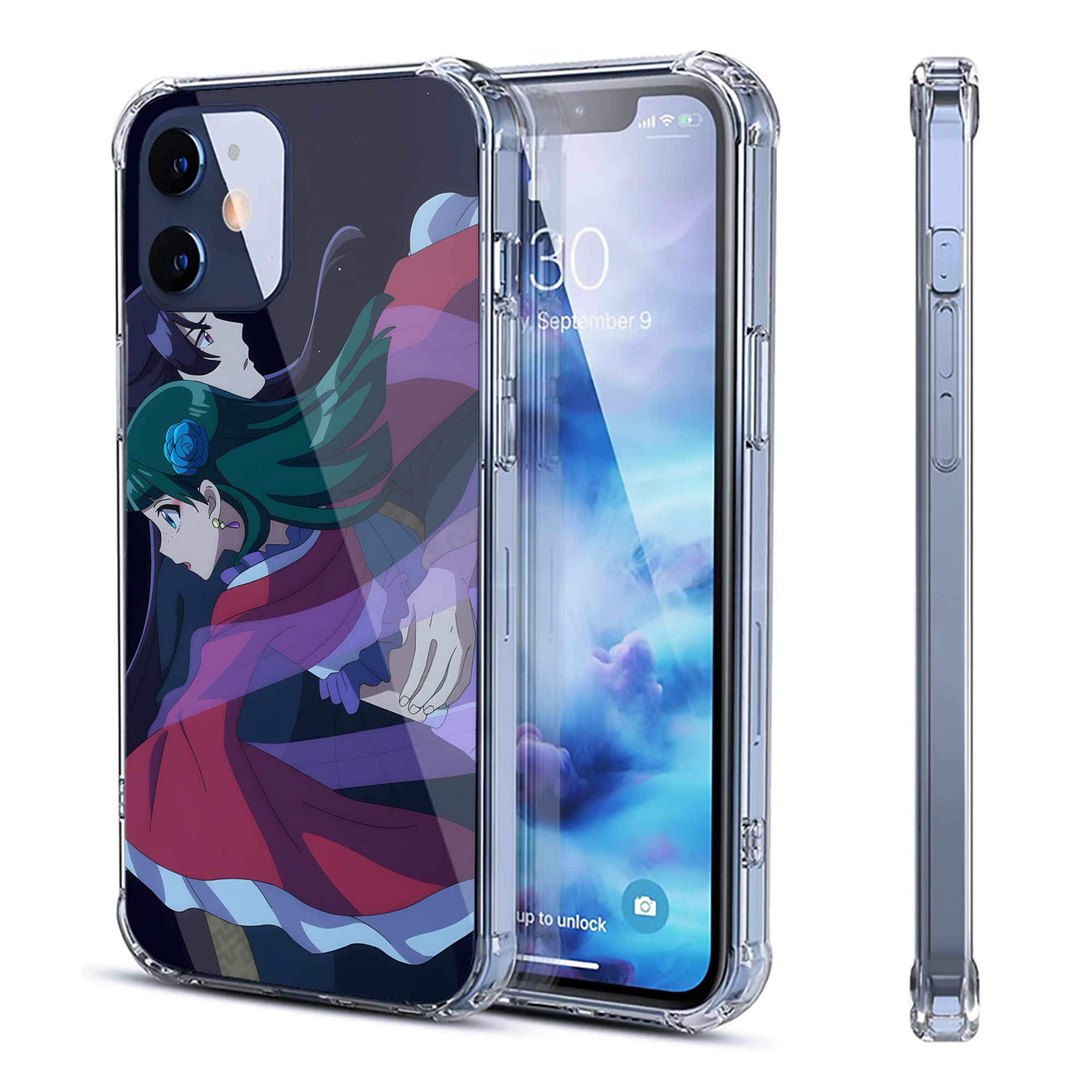 （画像用） 薬屋のひとりごと The Apothecary Diaries 【iPhone 12シリーズ対応】透明スマホケース（クリアソフトケース）